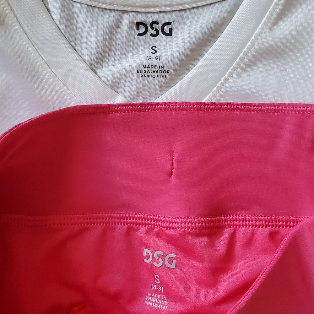 DSG (Dicks Sporting Goods)Girls Small Athletic set - Picture 2 of 3